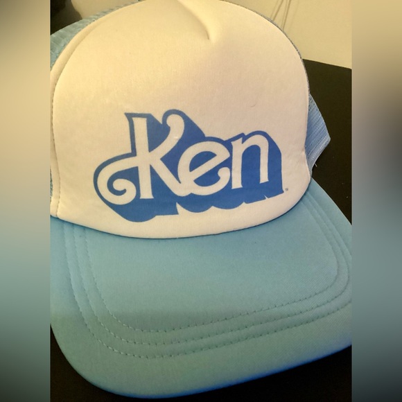 NWT 2024 Mattel Ken Adjustable Trucker Hat | Light Blue & White - Picture 4 of 8